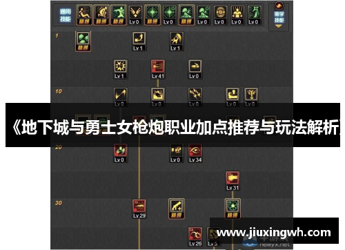 《地下城与勇士女枪炮职业加点推荐与玩法解析》