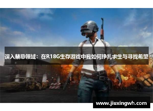 误入禁忌领域：在R18G生存游戏中我如何挣扎求生与寻找希望
